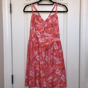 GUESS Women’s Sleeveless Halter Dress
